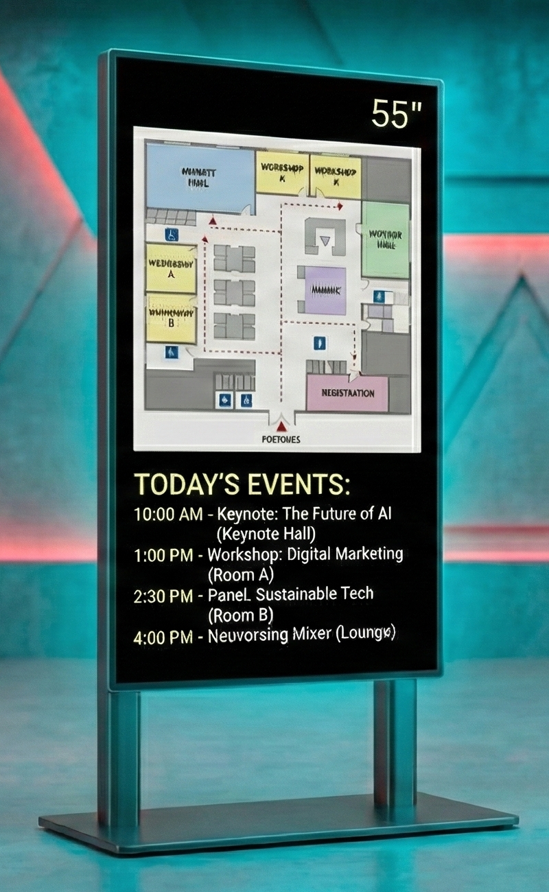 Monolith L 55 Inch Digital Signage